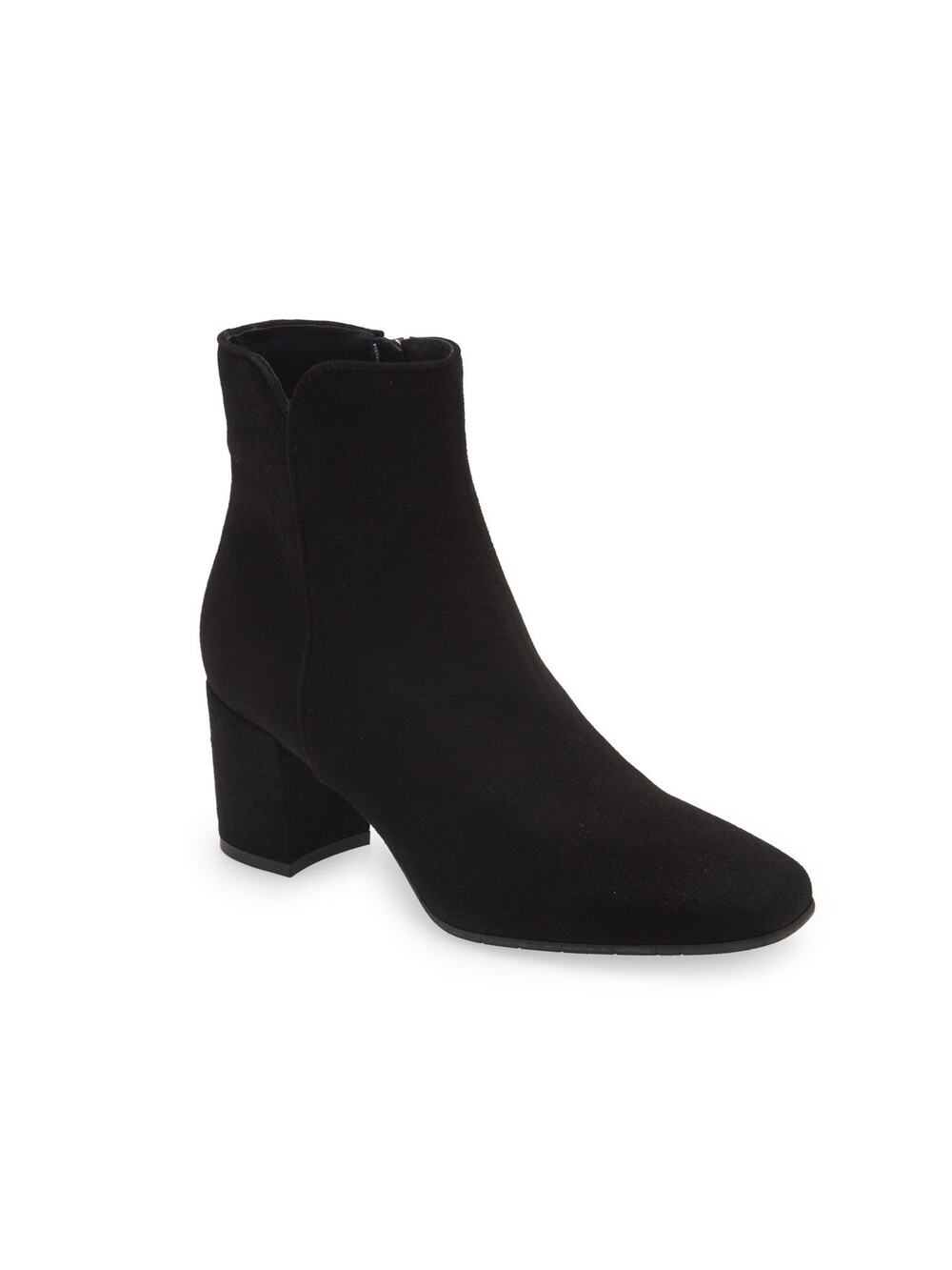 Aquatalia Water Resistant Black Dalia Ankle Boots Size 8 M